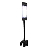 linxiaojix Aquarium LED-Licht, Bepflanztes Aquarium Clip On LED-Licht Einstellbarer für die Fischhaltung für Riffkorallen für Wasserpflanzen(#2)
