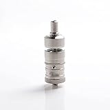 Shenray Flash e-Vapor FEV V4.5s RTA Atomizer 23mm Diameter Mechanical Rebuildable Tank for 510 Vape Box Mod Kit (Silver)