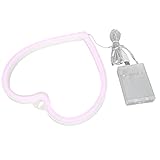 Herz-Neon-Schild, LED-Neonlicht Verwenden Sie einfach sichere Verwendung für Partys zur Raumdekoration für Sp