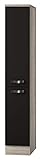 OPTIFIT Kult Apothekerschrank »Faro«, grau anthrazit, Breite 30 cm, MHFZ306-9+KUFR