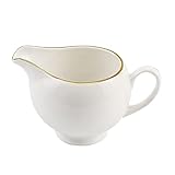 liushop Milchkanne Pure White Milk Jug Farbe Keramik Sauce Boot Einfache Kaffee Sirup Flasche Home Sauce Würzen Flasche Cafe Honigflasche Geeignet for Küchenrestaurant Milchkännchen (Color : B)