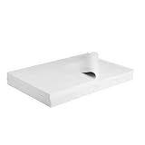 CARTONARA edle weiße Packseide 50x75cm | Packpapier Premium Qualität | Polsterpapier für Versand und Umzug | wählbar 2-50kg (5kg)