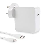 61 W/65 W USB C Ladegerät Adapter kompatibel für Mac Book Pro 13 15 Zoll Mac Book Air 2018 2019 2020 2021 MacBook 12 Zoll Switch, Samsung, Lenovo, Dell, HP und mehr Typ C G