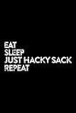 Client Log Book - No Eat Sleep Repeat Just Hacky Sack Meme: Client Tracking Log Book, Client Data Organizer For Salon, Hair Stylist, Barber, Small Business Owner, Customer Journal With Details,L