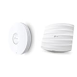 TP-Link EAP620 HD AX1800 Gigabit Dualband WiFi 6 WLAN Accesspoint (Dualband 3550Mbit/s, 4× vergrößerte Kapazität) weiß & EAP245 AC1750 WLAN Access Point (Dualband 1750 Mbit/s mit MU-MIMO) weiß