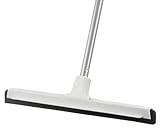 Wasserschieber 43 cm mit Stiel – Bodenabzieher Wasserabzieher Gummiabzieher - Wasser Abzieher Schieber für B