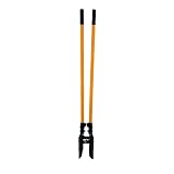Rekord Handbagger mit Fiberglasstiel (147cm) - Orange | Lochspaten, Doppelspaten, Erdlochausheb