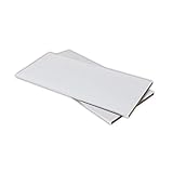 Stella Trading 2er Set Einlegeboden Kleiderschrank Weiß - passend zum Schwebetürenschrank MEDINA & CADIZ - 105 x 2,2 x 42 cm (B/H/T)