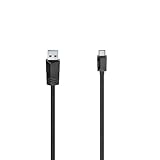 Hama USB-C-Kabel (USB-C-Stecker auf USB-A-Stecker, USB 3.2 Gen1, 5 Gbit/s, 1,50 m)