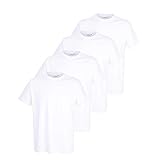 Götzburg Herren 4er Pack Basic T-Shirt mit Rundhalsausschnitt 52