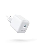 Anker PowerPort III USB-C Ladegerät 20W PIQ 3.0 Netzteil, Schnellladeleistung kompatibel mit iPhone 13/13 Mini/13 Pro/13 Pro Max/12/11, iPad/iPad Mini, MagSafe und mehr (Ladekabel Nicht inklusive)