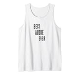 BEST AUDIE EVER | Funny Cute - Men Women Kids - Name - Tank Top