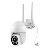 Kabellose Überwachungskamera, WLAN, Heimsicherheit, IP-Kameras, Outdoor, 1080p, 3,6 mm, PTZ, IP66, Bewegungskamera mit Nachtsicht und 2-Wege-Audio für Baby, PET-Monitor über App