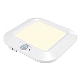 Jooheli Deckenleuchte mit Bewegunsmelder, LED Deckenlampe Batteriebetrieben Sensorleuchte für Flur, Treppe, Veranda, Garage, Carport, Balkon, Abstellraum, Keller, 6000