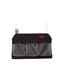 Crespo Seiten Tasche Hänge Organizer Air Deluxe Liege Stuhl Arm Lehne 4 Fächer schw