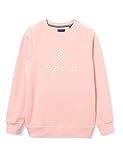 GANT Jungen Lock UP C-Neck Sweat Sweatshirt, Quartz PINK, 170