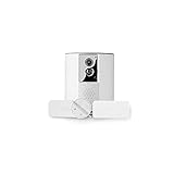 Somfy 1875249 - Somfy One + | Alarmanlage mit integrierter Full-HD-Überwachungskamera | 90dB Sirene | Mit 2 IntelliTAG-Öffnungsmeldern und 1 Fernbedienung