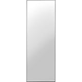 Kare Design Spiegel Bella Rectangular, Schwarz, rechteckig, großer Wandspiegel, 200x70x