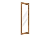 Woodkings® Flur Spiegel 150 cm Stark Massivholz Rahmen Palisander Natur Wandspiegel Bad Spiegel, Schminkspiegel, Hängespieg