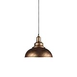 MTDYD E27-Kronleuchter Im Retro-Industriestil, Kreative Topfdeckelform, Schmiedeeisen-Pendelleuchte, Metall-Lampenschirm, Deckenleuchte, Restaurant-Bar-Dekorations-Häng