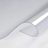 0,4 mm x 140 cm breit Transparente Starke Flexible Folie zum Schutz vor Wind, Regen, Staub, 10