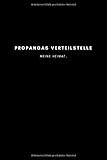 Propangas Verteilstelle: Notizbuch, Notizblock, Notebook | Punktraster, Punktiert, Dotted | 120 Seiten, DIN A5 (6x9 Zoll) | Notizen, Termine, Ideen, ... | Deine Stadt, Dorf, Region, Liebe und H