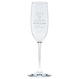 KT-Schmuckdesign Sektglas Leonardo Glück ist eine Freundin wie Dich zu haben - Geschenkidee Geburtstagsgeschenk personalisiertes Sektglas Wunschgravur Geschenk für Freundin ?