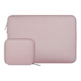 MOSISO Laptop Hülle Tasche Kompatibel mit 13-13,3 Zoll MacBook Air,MacBook Pro,Pro 14 Zoll M1 2021 A2442,13-13,3 Zoll Notebook Computer, Wasserabweisend Neopren Sleeve mit Klein Fall, Baby R