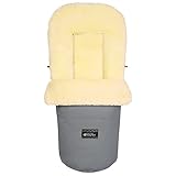 Odenwälder Lammfell-Fußsack Leon p