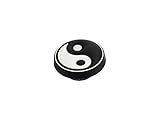 Crocs Jibbitz Symbol-Schuhanstecker | Individualisieren Sie Ihre Crocs mit Jibbitz Yin Yang Symbol One-S