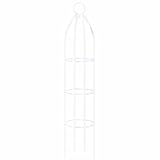 Rankobelisk Metall Schwarz | Rosensäule | Rankgitter Obelisk | Rosenturm Rankhilfe, Für Pflanzenklettern Und Pflanzengitter, Für Rose Clematis Wisterien Trompete Creeper Star Jasmine Stäng