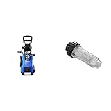 Nilfisk E 150 bar Hochdruckreiniger mit Induktionsmotor & 128500674 Water Filter, Transparent, 8