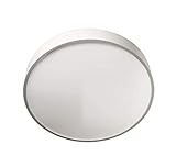 DEKO-LIGHT | LED Deckenleuchte Wandlampe 3000K zeitloses Design 41W Rund Durchmesser 40cm | Menkar 400 weiß sandg