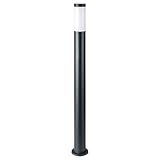 ETC-Shop LED Wegleuchte Edelstahl | Außenstandleuchte, Außenleuchte, Sockelleuchte, Standleuchte | anthrazit | Höhe 110