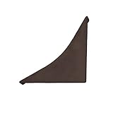 DQ-PP WINKELLEISTE ENDSTÜCK | Wenge | 23 x 23mm | PVC | Küchenleiste Arbeitsplatte Abschlussleiste Leiste Küche Küchenabschlussleiste Wandabschlussleiste Tischp