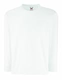Kinder Langarm T-Shirt Kids Shirt - Shirtarena Bündel 140,Weiß