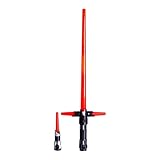 DKaony LED Lichtschwert, Star Wars Lightsaber Retractable Light Sword Light Up LED Flashing Lightstick Glow in Dark Light Stick Geburtstag Erw