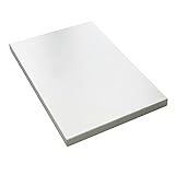 vabo Schreibtisch-Platte - Kratzfeste Tischplatte - bis zu 120 kg belastbar - moderner Büro-Tisch Aufsatz mit Laserkante - 180x80x2,5 cm - Weiß