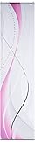 Home Fashion Carlisle Schiebevorhang, Polyester, Violett, 245X60