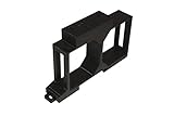 Shelly 2.5 / EM Hutschienenhalter/Adapter Dual DIN Rail bracket (35mm) (Schwarz (Prime))