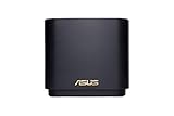 Asus Ai Mesh AX-WLAN System ZenWiFi XD4 Schwarz (1er Pack, AX1800 WiFi 6, 2x Gigabit LAN, App Steuerung, unterbrechungsfreies Roaming, AiProtection)
