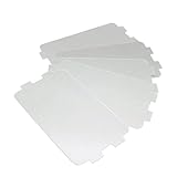 CFDYKRP 7pcs Dickere Ersatzteile for die Mikrowelle Mikrowelle Glimmer 10, 7 * 6, 4 cm Glimmerblätter for Midea Magnetron Kappe Mikrowellenherd T