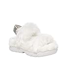 UGG Damen Fluff Sugar Sandale, weiß, 43 EU