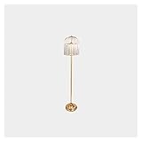 Stehleuchte Stehleuchte mit Glas Metallschatten für Wohnzimmer Schlafzimmer, LED Industrial Stehleuchte, modernes Bauernhaus Indoor Licht für Wohnzimmer, Schlafzimmer, Büro, Wohnkultur S