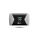 TP-Link M7650 mobiler WLAN Router (4G/LTE bis zu 600Mbit/s Download/ 50Mbit/s Upload, Hotspot, Cat11, 3000mAh Akku, LCD Display, kompatibel mit allen europäischen SIM Karten) schwarz/silb