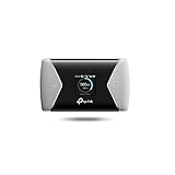 TP-Link M7650 mobiler WLAN Router (4G/LTE bis zu 600Mbit/s Download/ 50Mbit/s Upload, Hotspot, Cat11, 3000mAh Akku, LCD Display, kompatibel mit allen europäischen SIM Karten) schwarz/silb