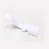 2PCS Schuhlöffel Lazy Shoe Helper ist einfach zu tragende Schuhe, geeignet für lange Schuhecken jeden Alters, tragbarer Schuhhelfer für Männer, Frauen und Kinder, geeignet für alle Schuhe(Color:Weiß)