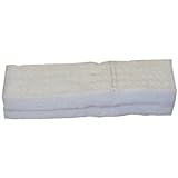 2 x Keramikschwamm 30x10x1,3cm - zum Einsatz in Ethanol-Brennkammern- 2 oggetti: Lana di vetro per bio camino- 2 x Ceramic foam 30x10x1, 3cm - for use in ethanol combustion chamb
