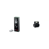 Bosch Laser-Entfernungsmesser Zamo (3. Generation, Messbereich: 0,15 – 20,00 m, Karton) & Laser Linienadapter (Zubehör für Zamo, 3. Generation, im Karton)