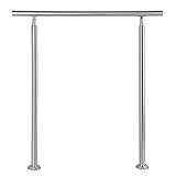 Innentreppen-Handlauf Treppenhandläufe, Einstellbarer Winkel 304 Edelstahlhandlauf für Holz, Betondeck, Treppe, Balustrade Einfache I